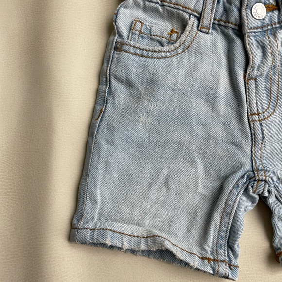 Zara Baby Jean Shorts 9-12month - Picture 10 of 13